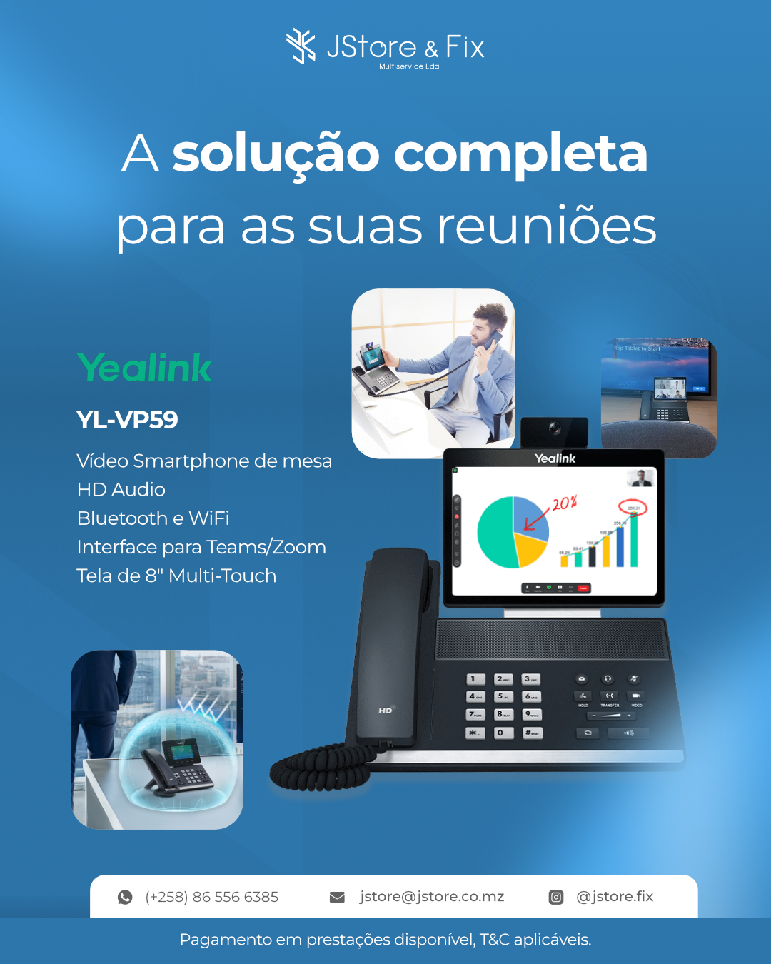Yealink VP59 Video Phone